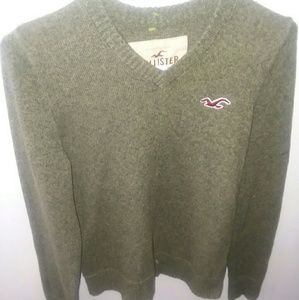 V neck Hollister long sleeve